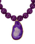 Chrysallis Necklace - Grape Jelly,Necklaces, Sassy Jones,