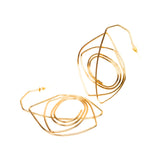 Cici Spiral Hoops - Gold