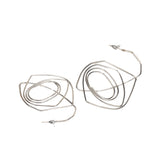 Cici Spiral Hoops - Silver