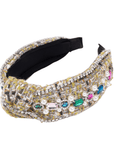 Claire Luxe Headband - Champagne,Headbands, Sassy Jones,