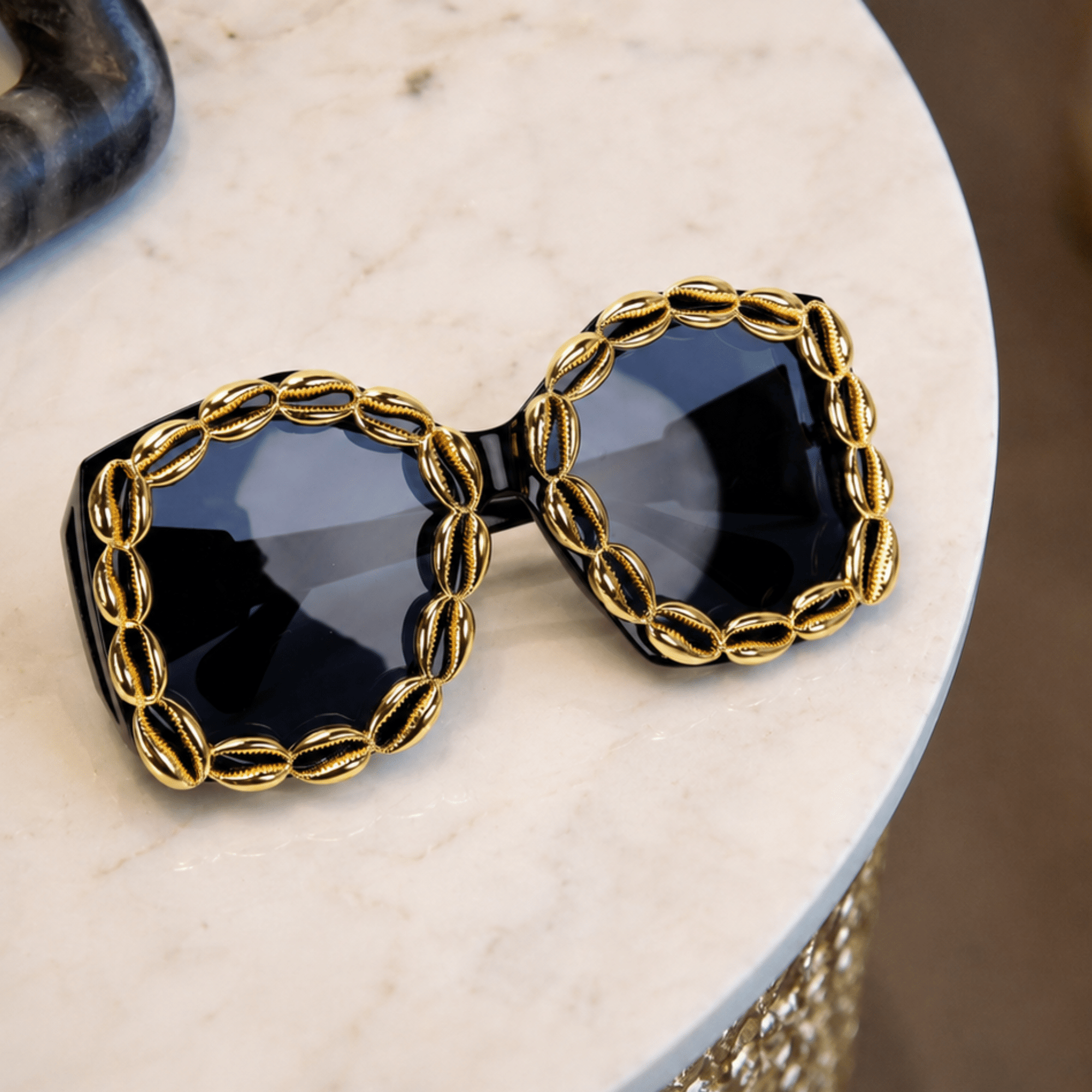 Colette Cowry Shell Sunglasses,Glasses, Sassy Jones,