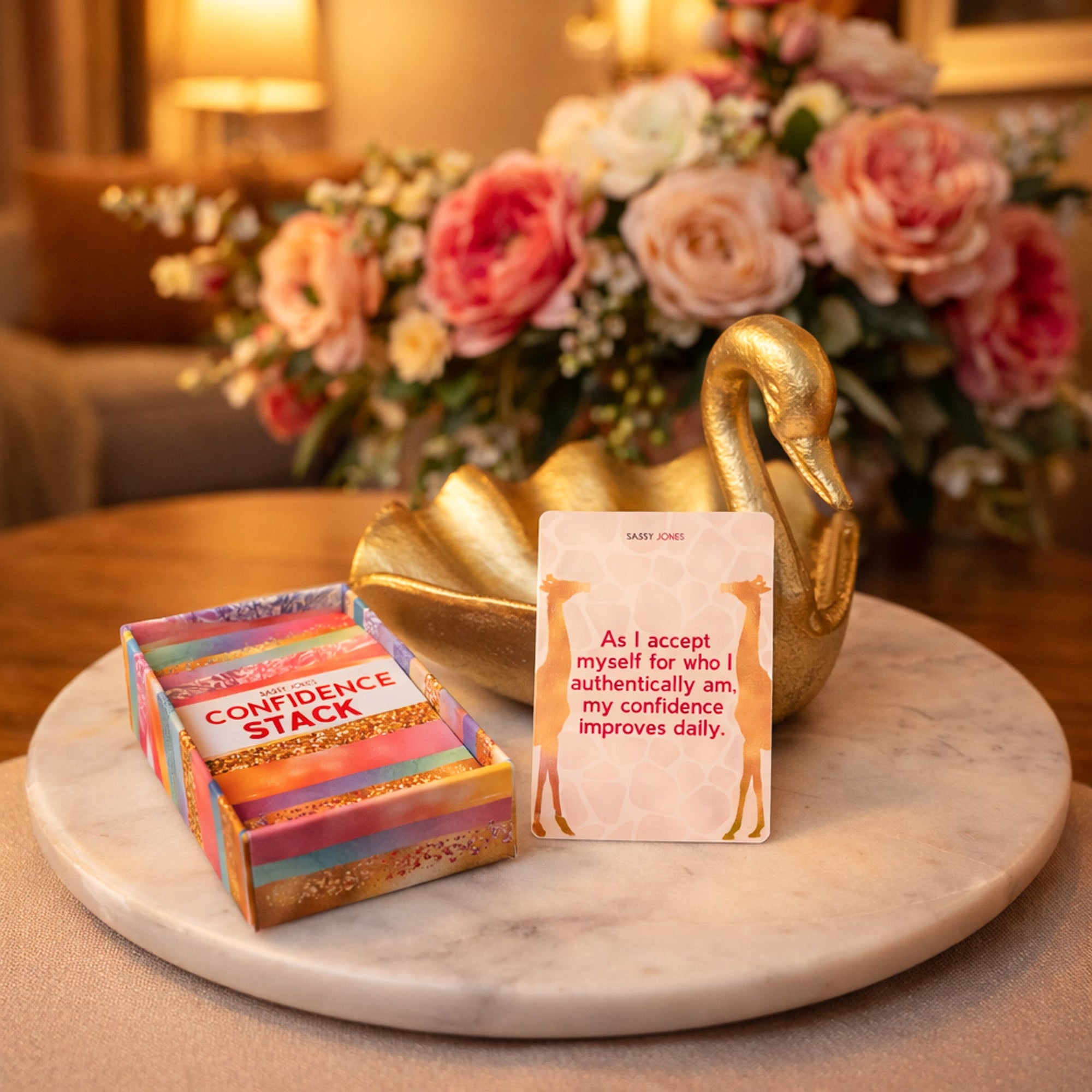 Confidence Card Stack,Stationery, Sassy Jones,