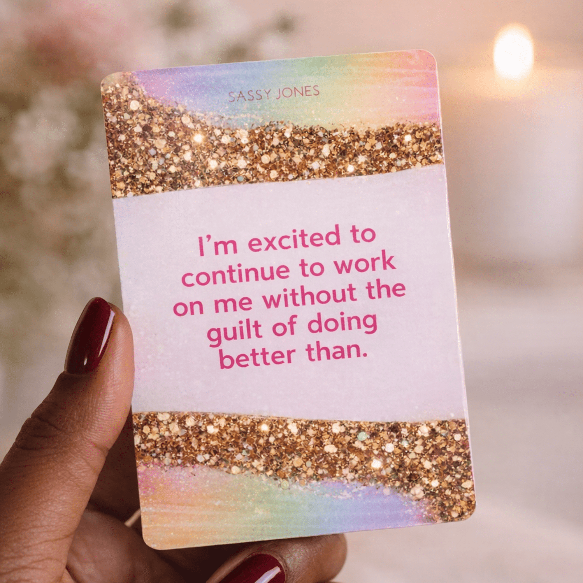 Confidence Card Stack,Stationery, Sassy Jones,