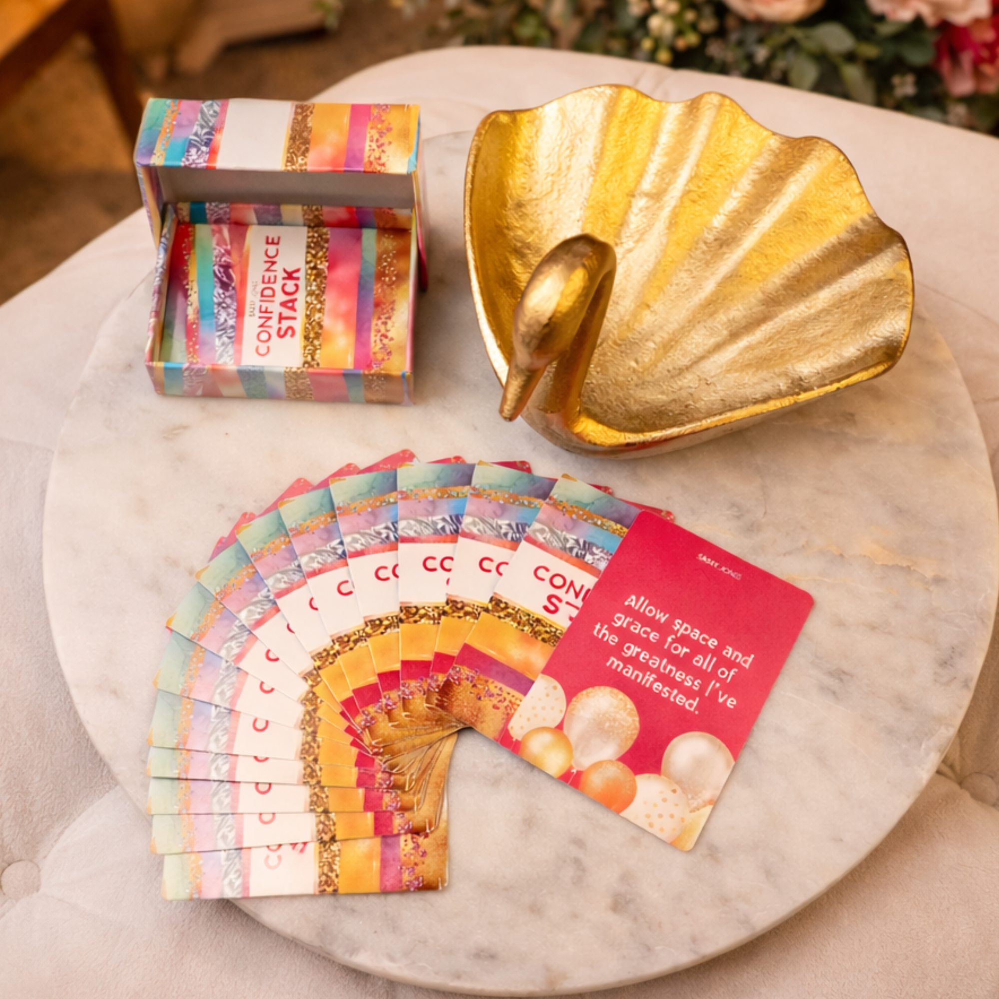 Confidence Card Stack,Stationery, Sassy Jones,