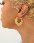 Cora Hoops - Gold