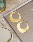 Cora Hoops - Gold