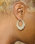 Cora Hoops - Silver