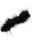 Dana Glam Adjustable Ostrich Feather Bracelet - Black,Bracelets, Sassy Jones,