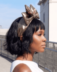 Eloise Headband - Metallic Gold,Headbands, Sassy Jones,