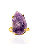 Energy Attraction Adjustable Ring - Amethyst,Rings, Sassy Jones,