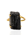 Energy Attraction Adjustable Ring - Black Tourmaline,Rings, Sassy Jones,