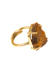 Energy Attraction Adjustable Ring - Tiger Eye,Rings, Sassy Jones,