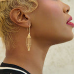 Evelyn Spiral Dangles,Earrings, Sassy Jones,