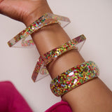 Faith 2pc Bracelet Stack - Confetti,Bracelets, Sassy Jones,