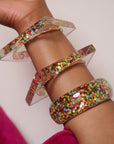 Faith 2pc Bracelet Stack - Confetti,Bracelets, Sassy Jones,