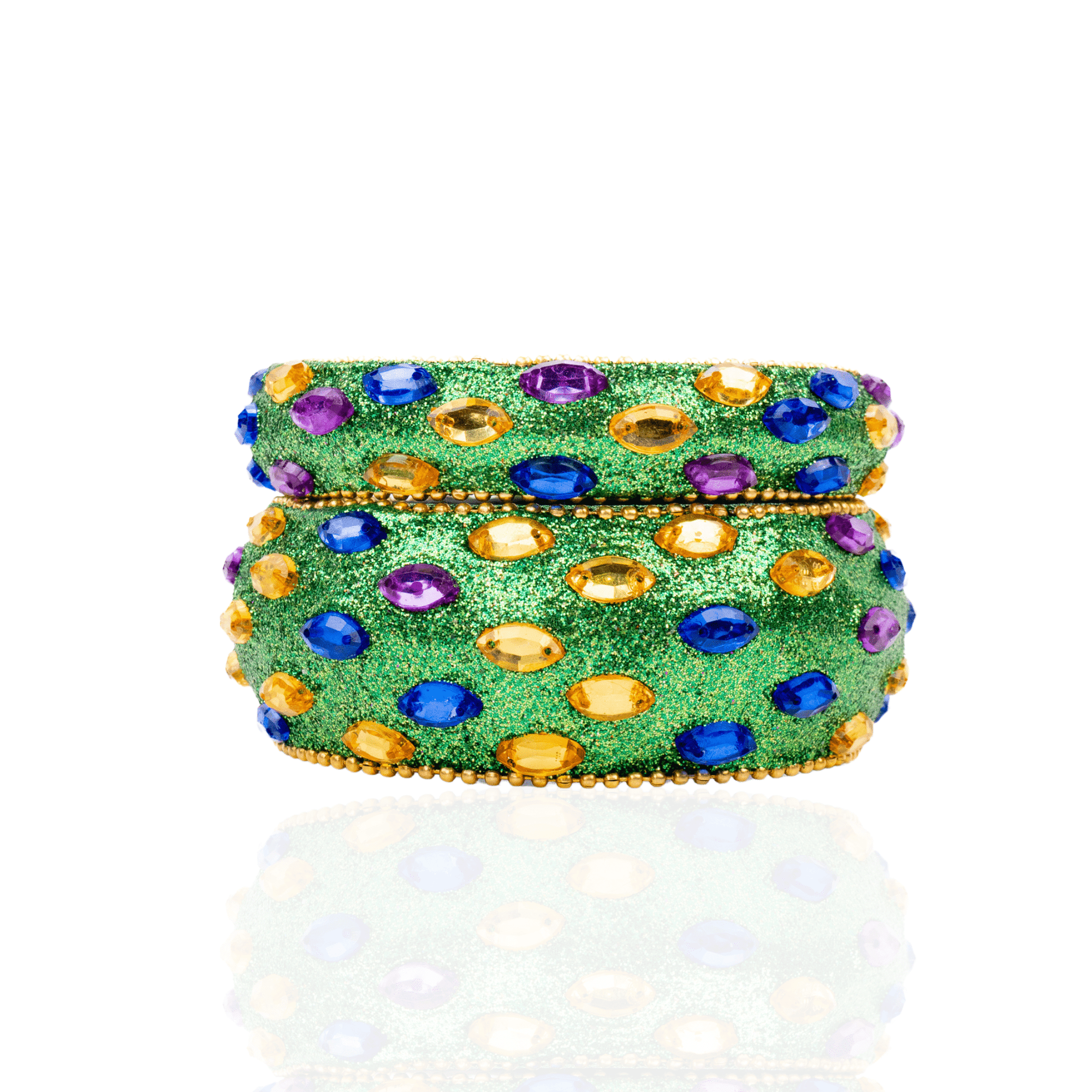 Flamboyant Farah 2pc Bangle Stack,Bracelets, Sassy Jones,