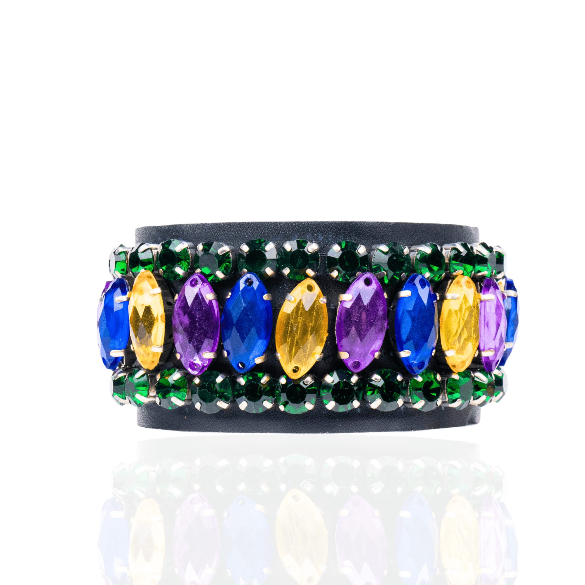 Flamboyant Farah Gemstone Cuff,Bracelets, Sassy Jones,