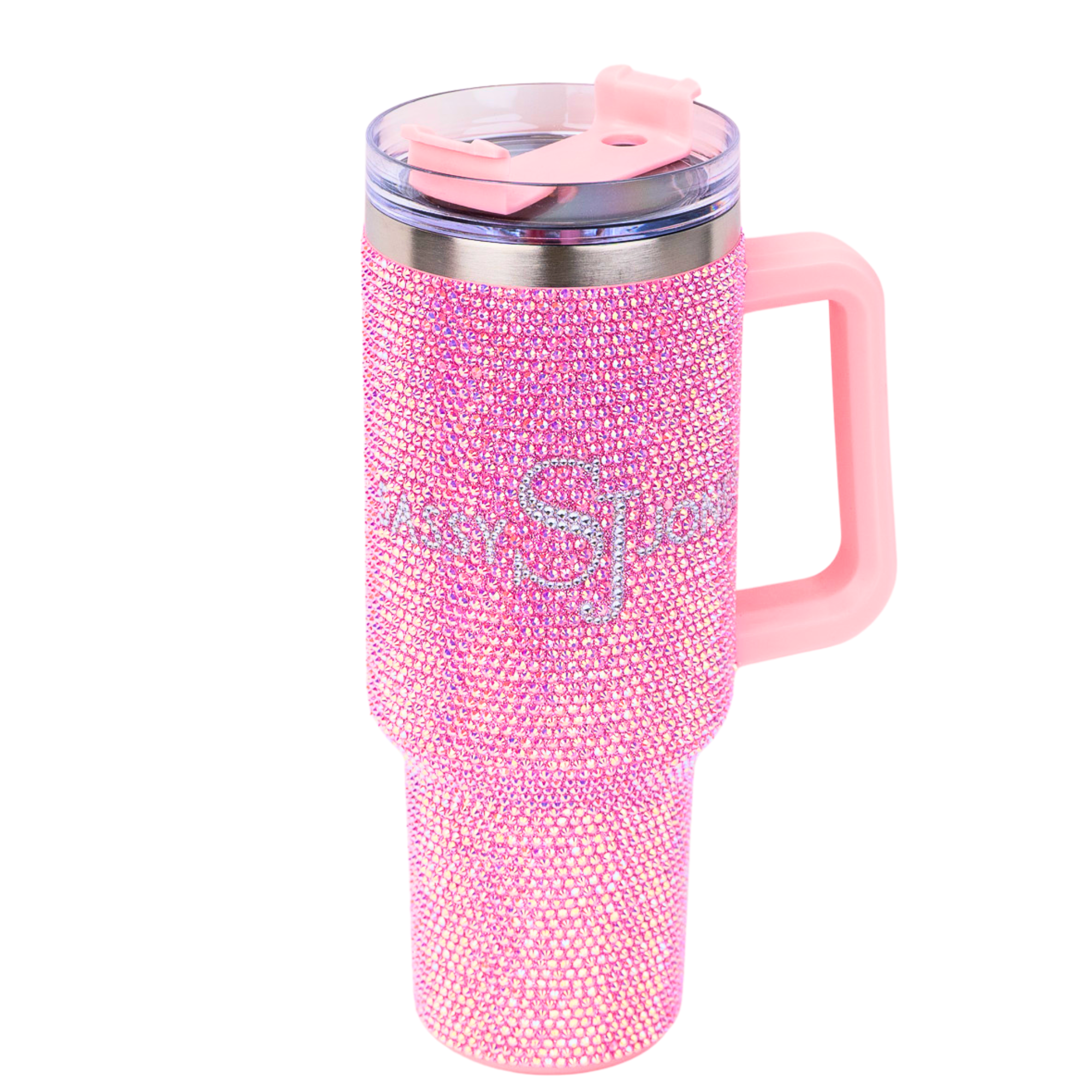 FREE 40oz Pink Sparkle Tumbler w/ $299+ Purchase Today,Home Decor, Sassy Jones,