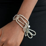 Glory Bracelet - Silver,Earrings, Sassy Jones,