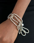 Glory Bracelet - Silver,Earrings, Sassy Jones,