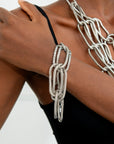 Glory Bracelet - Silver,Earrings, Sassy Jones,