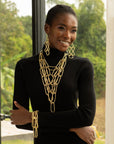 Glory Dangles - Gold,Necklaces, Sassy Jones,