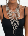 Glory Necklace - Silver,Necklaces, Sassy Jones, layer necklaes