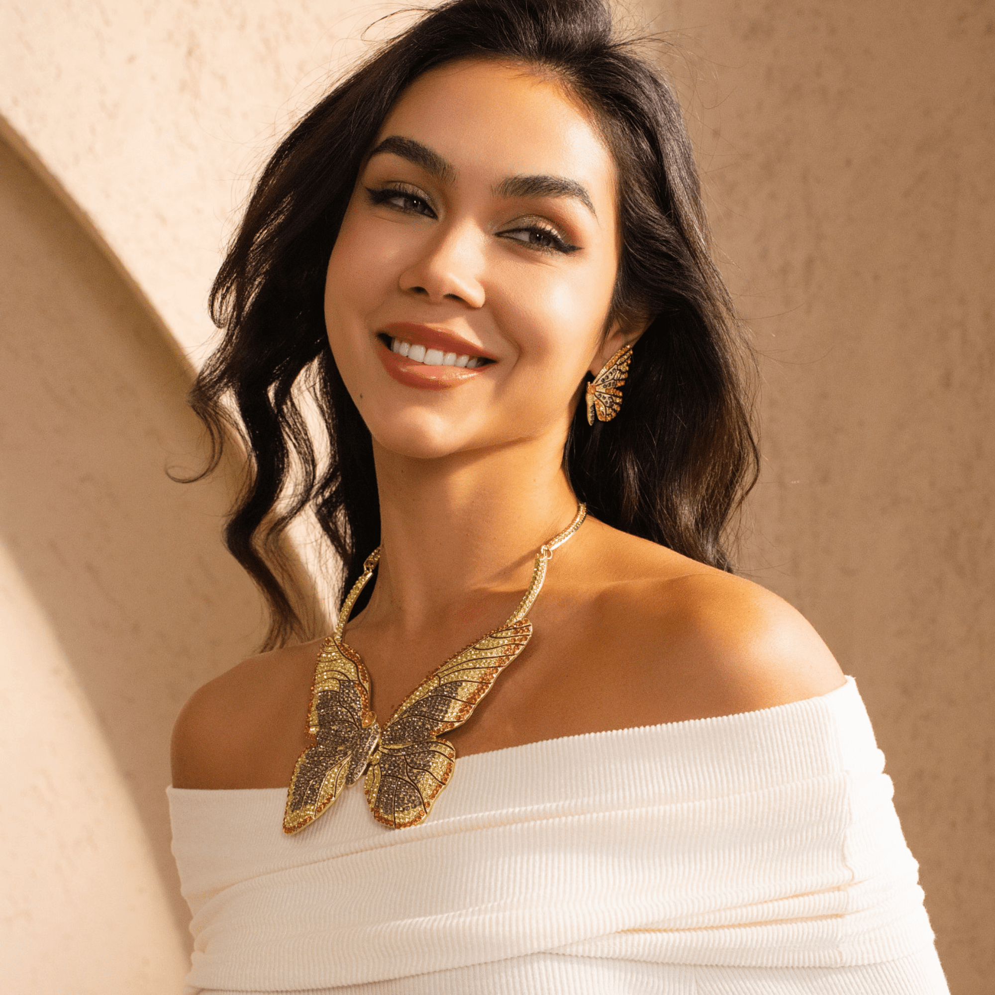 Hadassa 18k Crystal Earrings,Earrings, Sassy Jones,