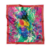 Hummingbird Beauty Silk Blend Oversized Scarf