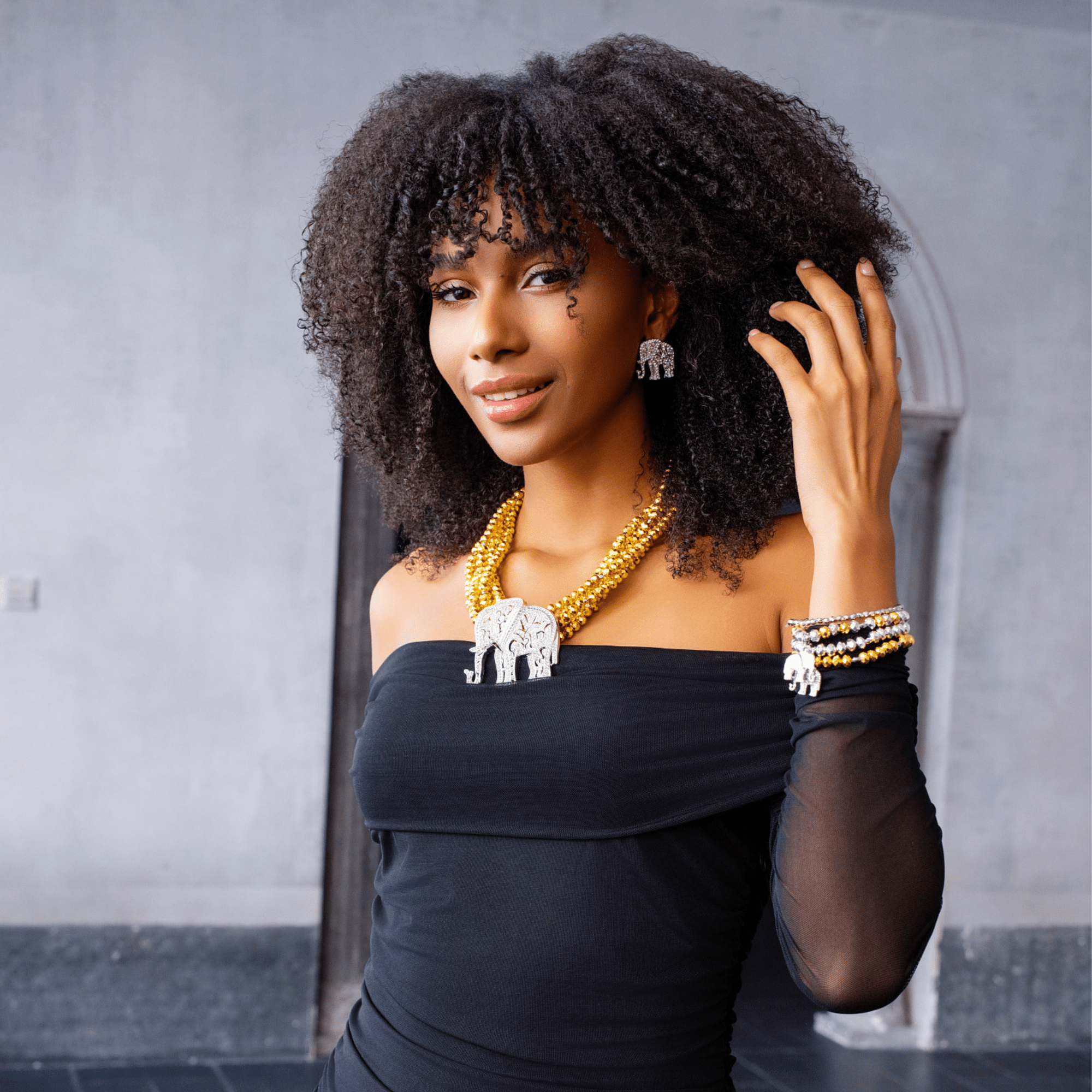 Ibiza Crystal Studs - Silver/Gold,Earrings, Sassy Jones,