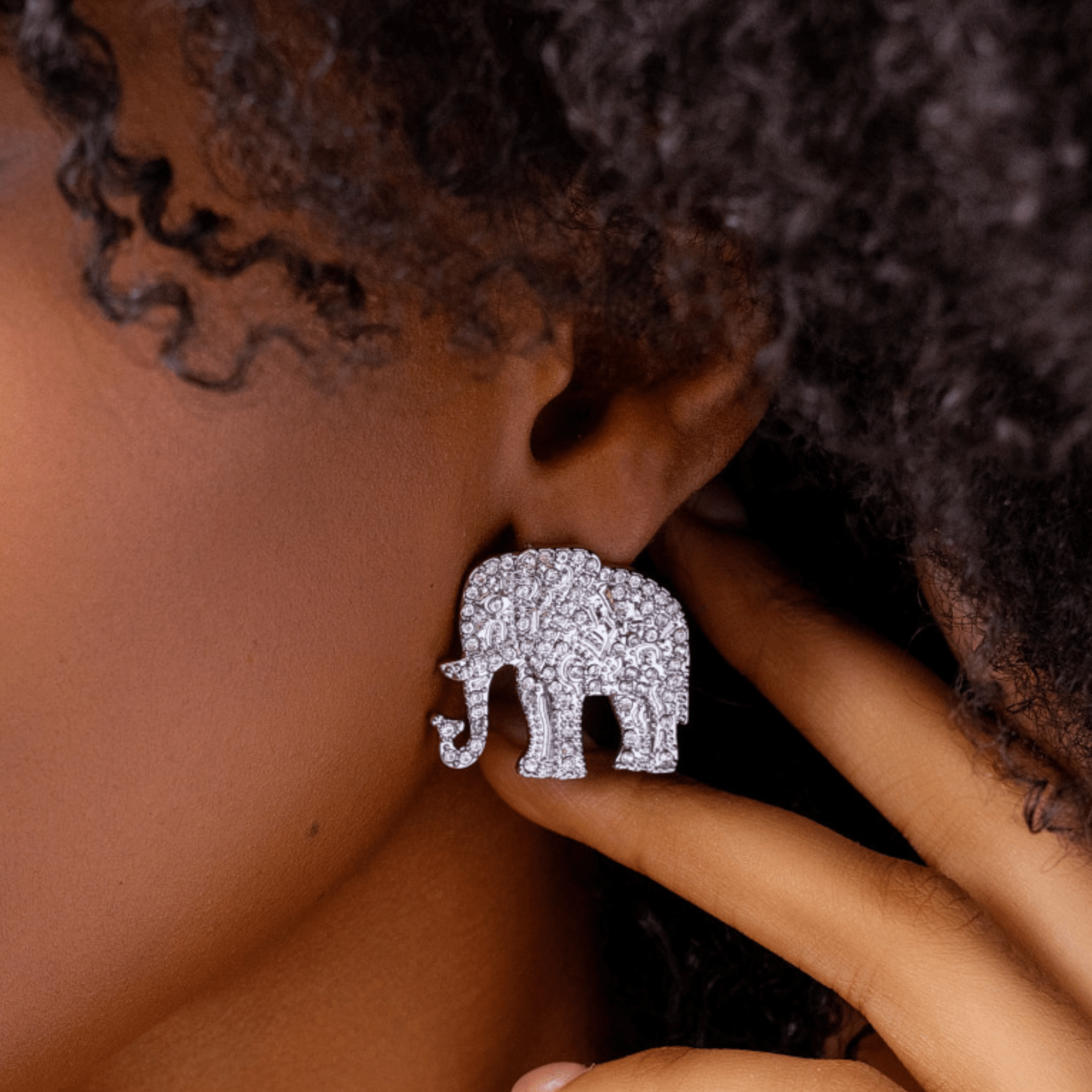 Ibiza Crystal Studs - Silver/Gold,Earrings, Sassy Jones,