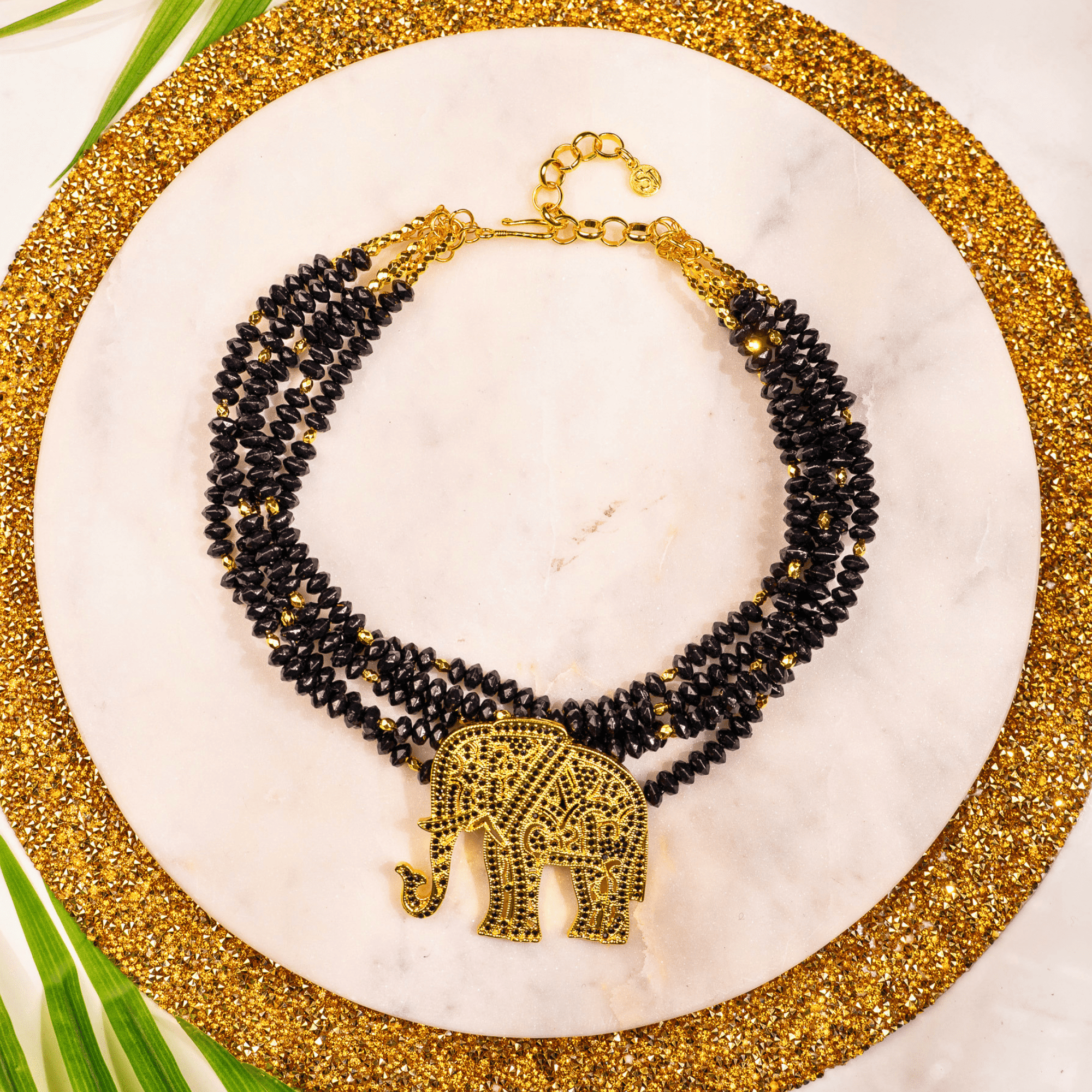 Ibiza Statement Chain - Black,Necklaces, Sassy Jones,