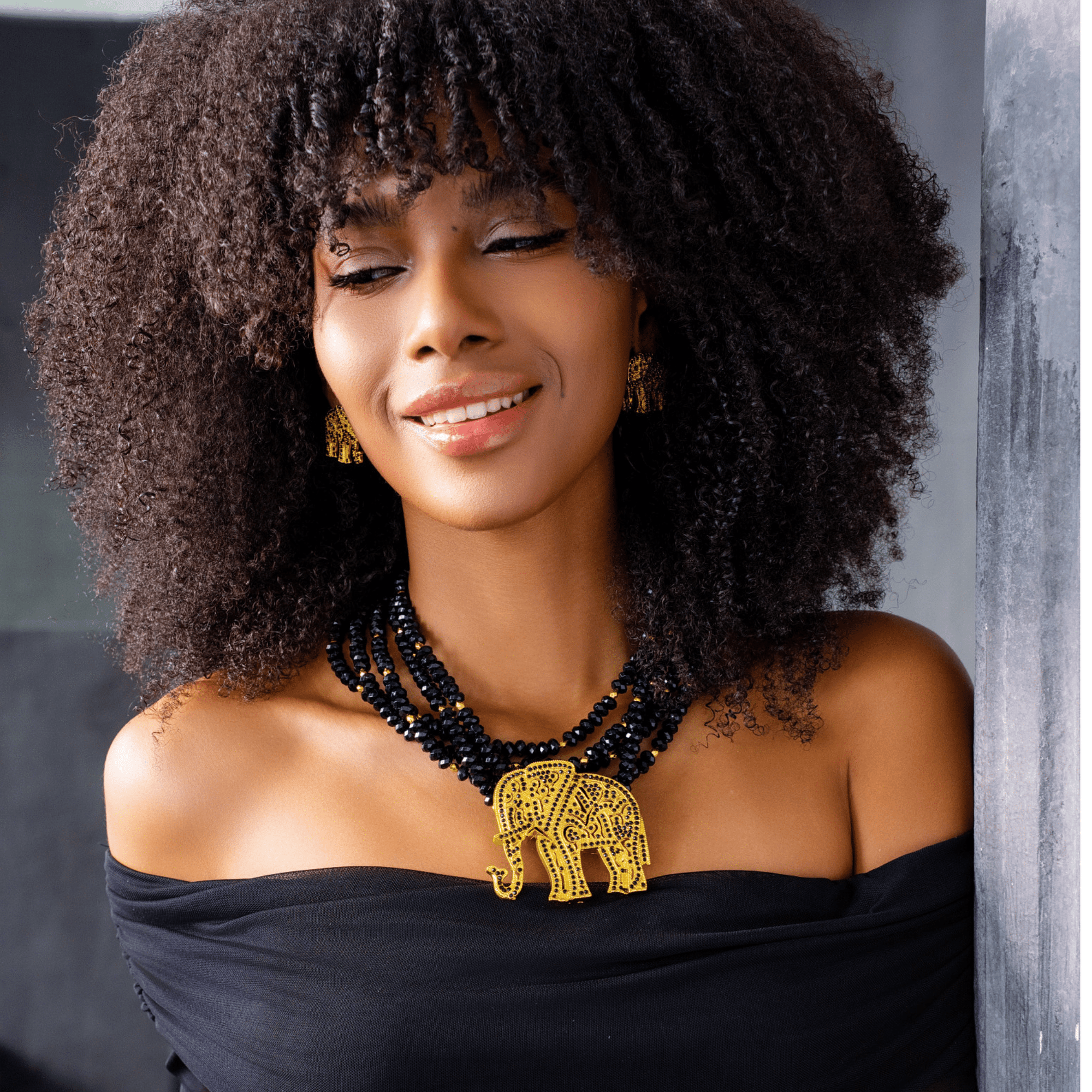 Ibiza Statement Chain - Black,Necklaces, Sassy Jones,