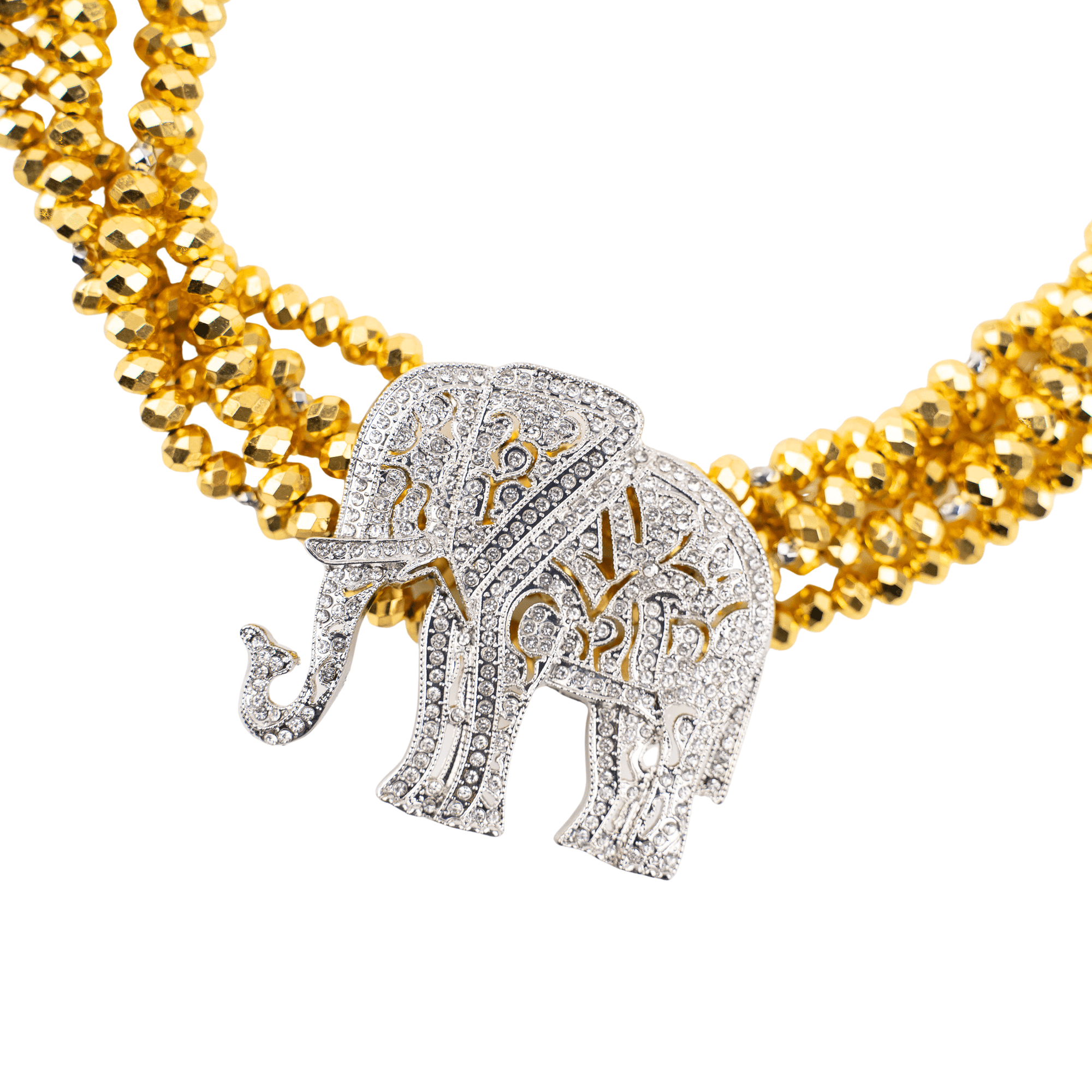 Ibiza Statement Chain - Silver/Gold,Necklaces, Sassy Jones,