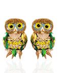 Imala Earrings - Owl,Earrings, Sassy Jones,