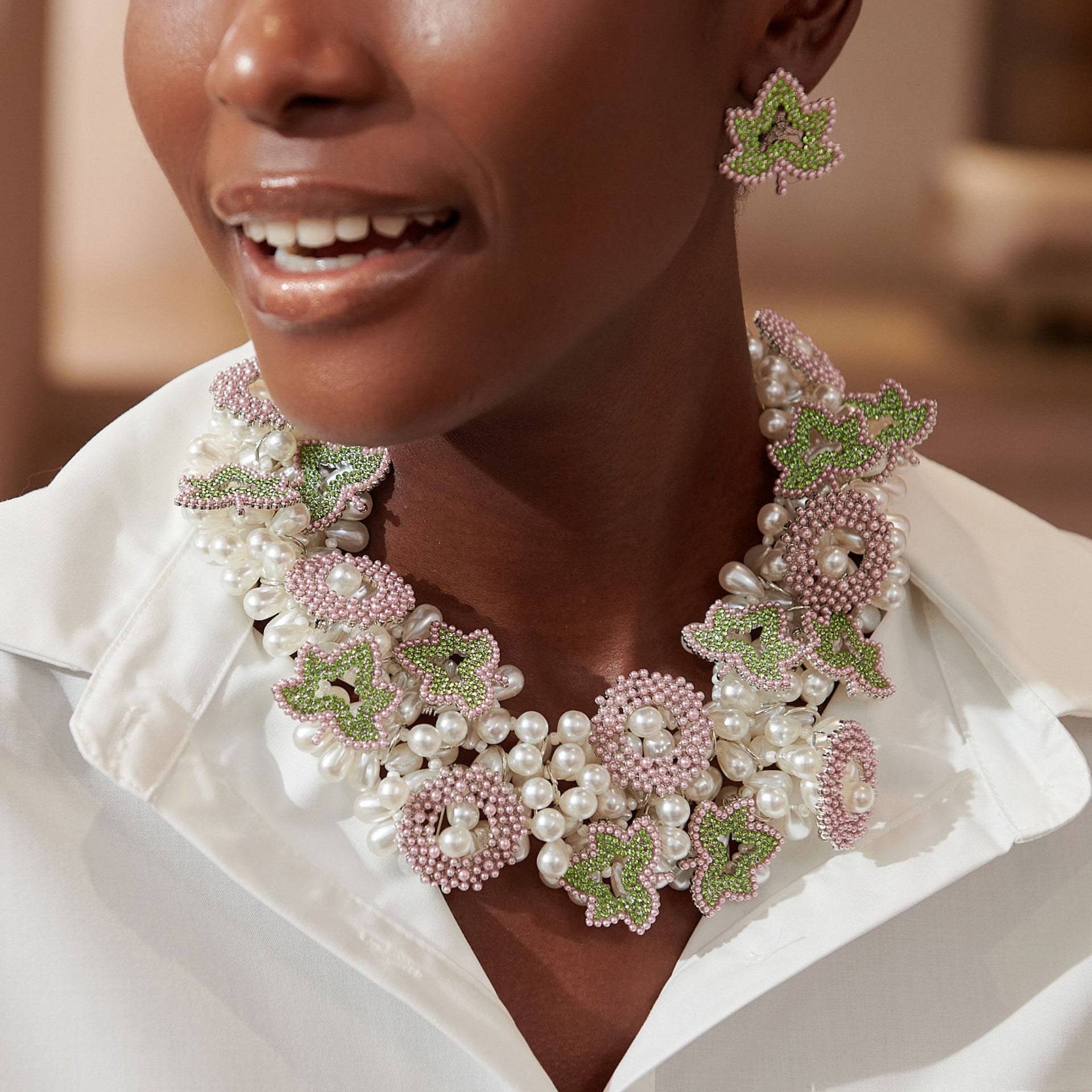 Ivey Dream Bib Pearl