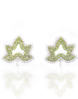 aka studs, ivy earrings, pearl earrings, sorority jewelry, sorority earrings, ivy studs, aka earrings