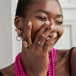 Jabari 3pc Midi Ring Set - Giraffe,Rings, Sassy Jones,