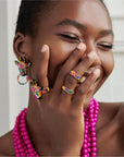 Jabari 3pc Midi Ring Set - Giraffe,Rings, Sassy Jones,