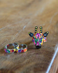 Jabari 3pc Midi Ring Set - Giraffe,Rings, Sassy Jones,