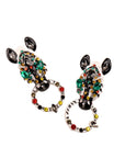 Jabari Dangles - Zebra,Earrings, Sassy Jones,