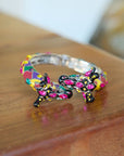 Jabari Hinge Bracelet - Giraffe,Bracelets, Sassy Jones,