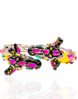 Jabari Hinge Bracelet - Giraffe,Bracelets, Sassy Jones,