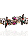 Jabari Hinge Bracelet - Zebra,Bracelets, Sassy Jones,