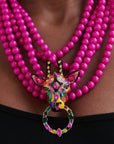 Jabari Necklace - Giraffe,Necklaces, Sassy Jones,