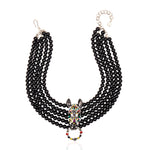 Jabari Necklace - Zebra (Detachable Layers/Removable Pendant),Necklaces, Sassy Jones,