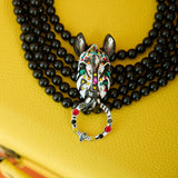 Jabari Necklace - Zebra (Detachable Layers/Removable Pendant),Necklaces, Sassy Jones,