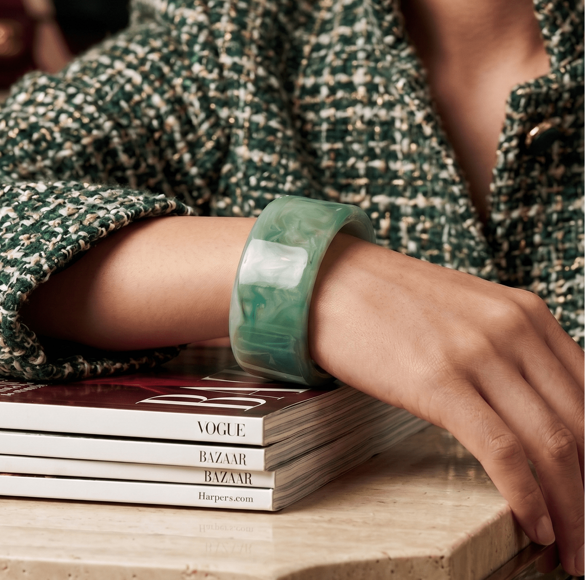 Jade Saint Tropez Cuff