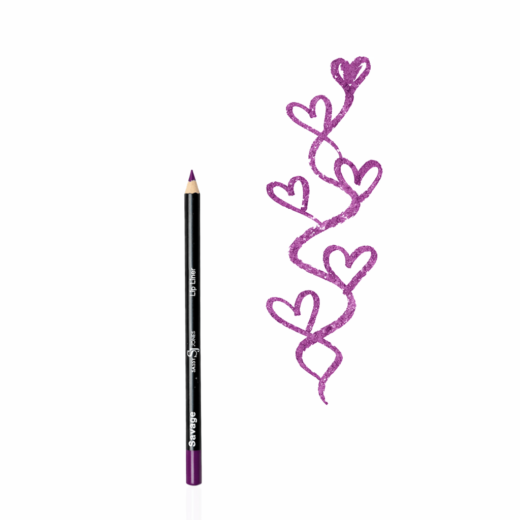 Jazzy Smudge Proof Lip Liner - Savage,Beauty, Sassy Jones,