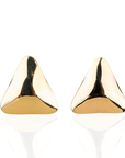 Jazzy Triangle Earrings - Gold,Earrings, Sassy Jones,